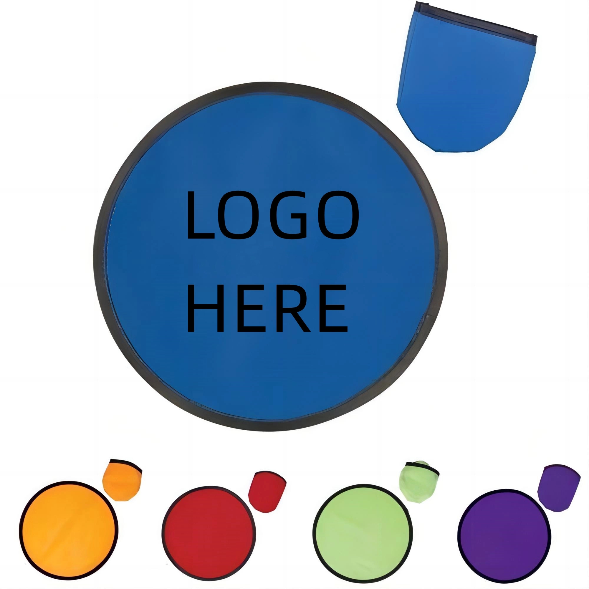 Full Color Foldable Folding Flying Disc 1