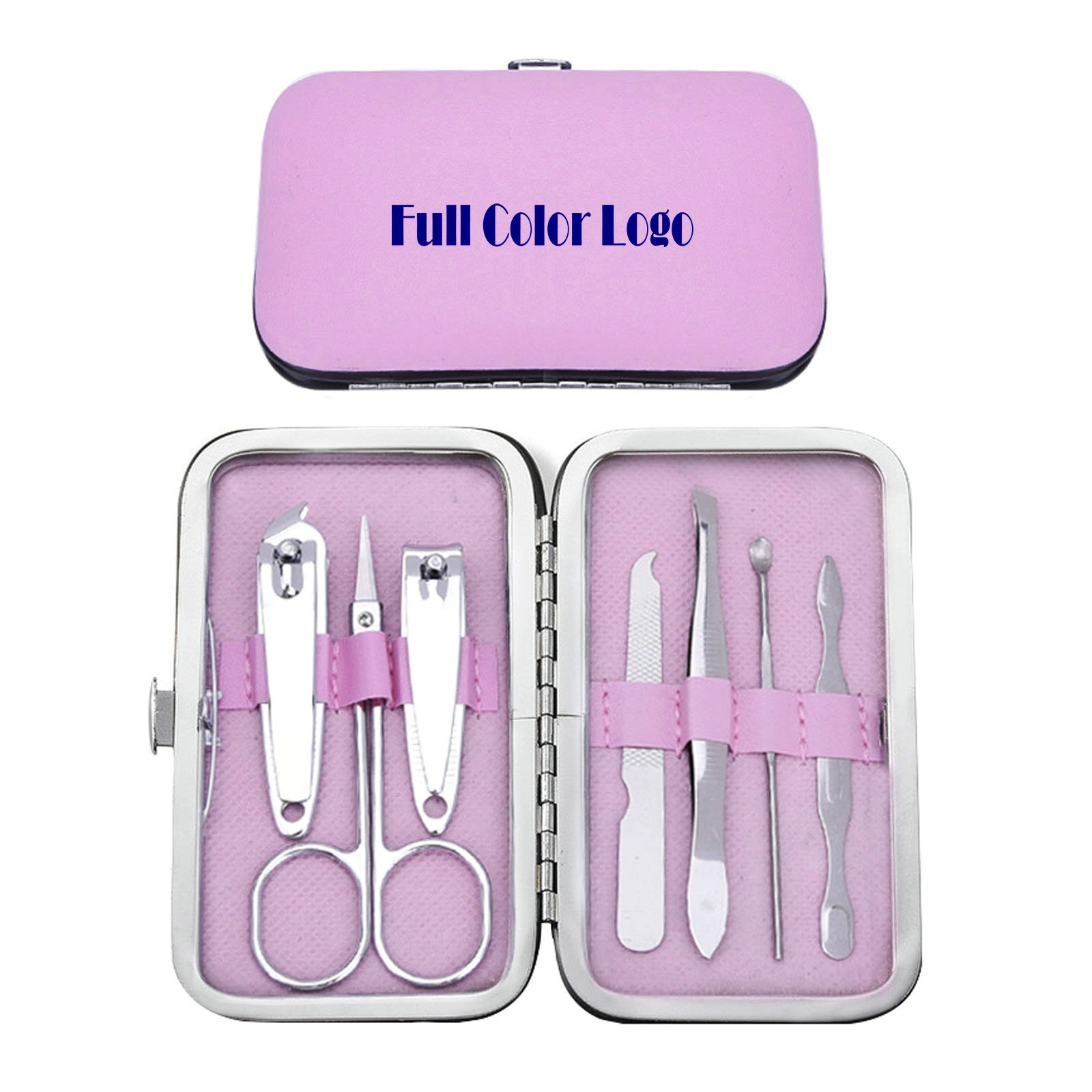 7 in 1 Stainless Steel Manicure Set Nail Clippers Kit 2