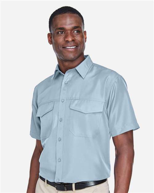 Men's Key West Short Sleeve Performance Staff Shirt - M580 37
