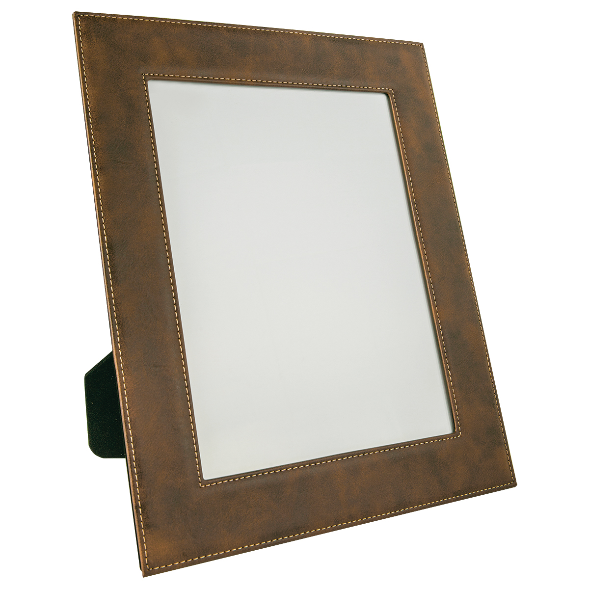 8" x 10" Rustic & Gold Leatherette Photo Frame 3