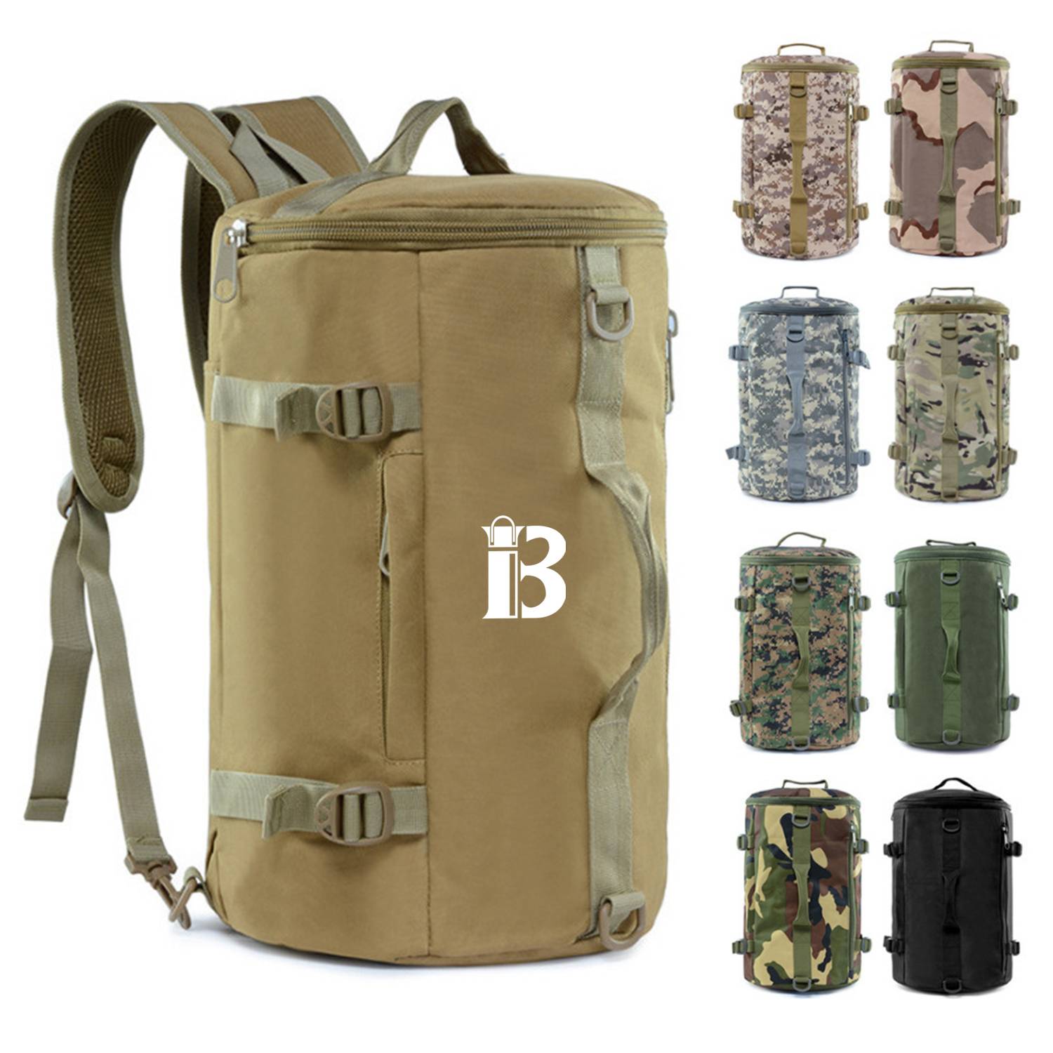 Military Tactical Backpack CrossbodyCamouflage Sports Bag 10