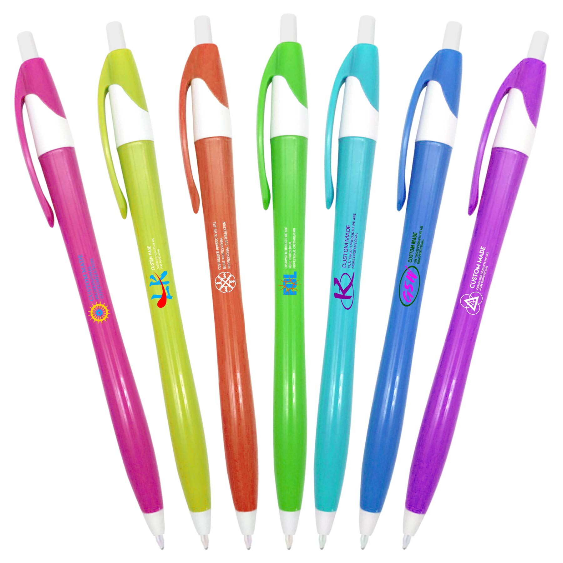 Plastic Retractable Ballpoint Pen 1