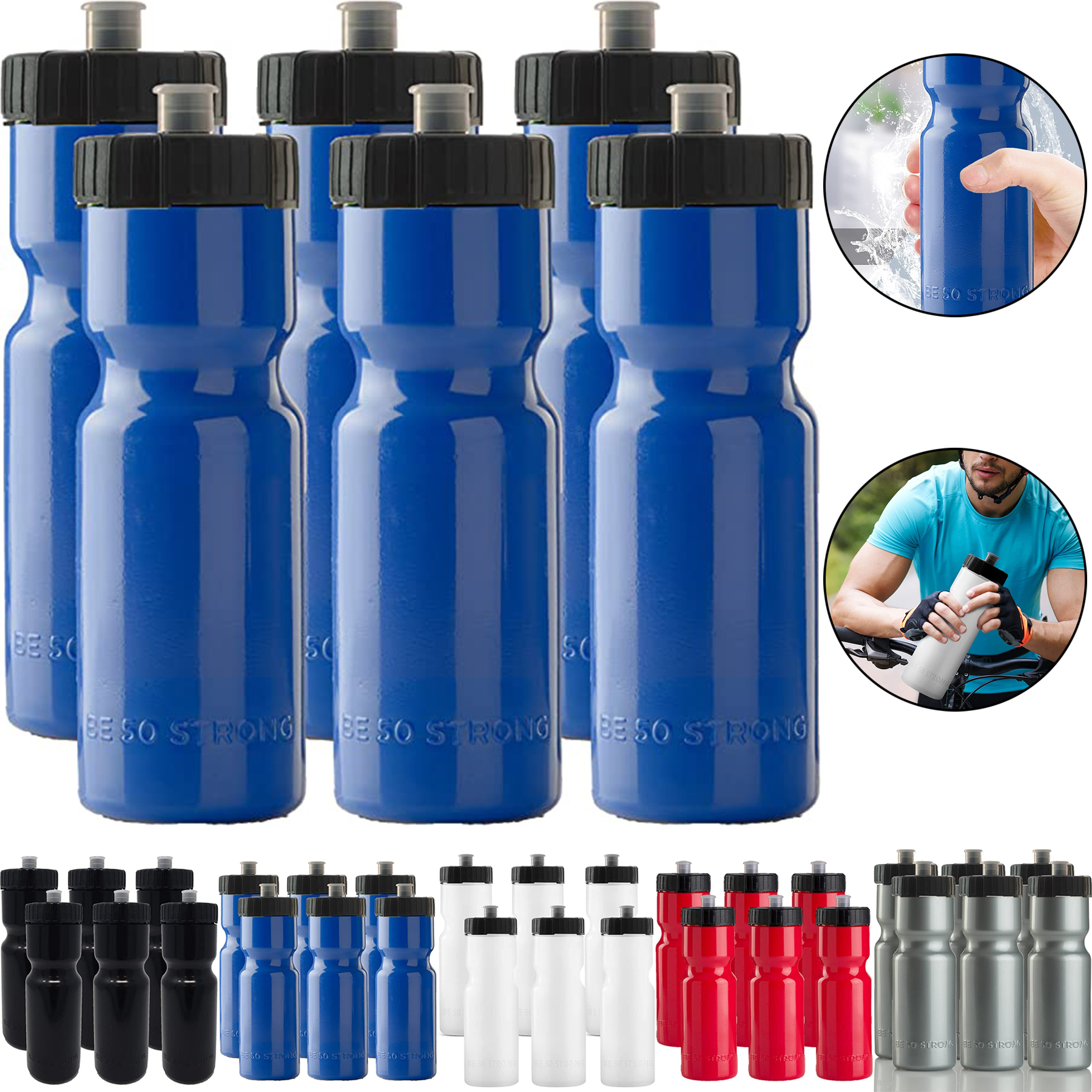 Bike Squeeze Water Bottle 2