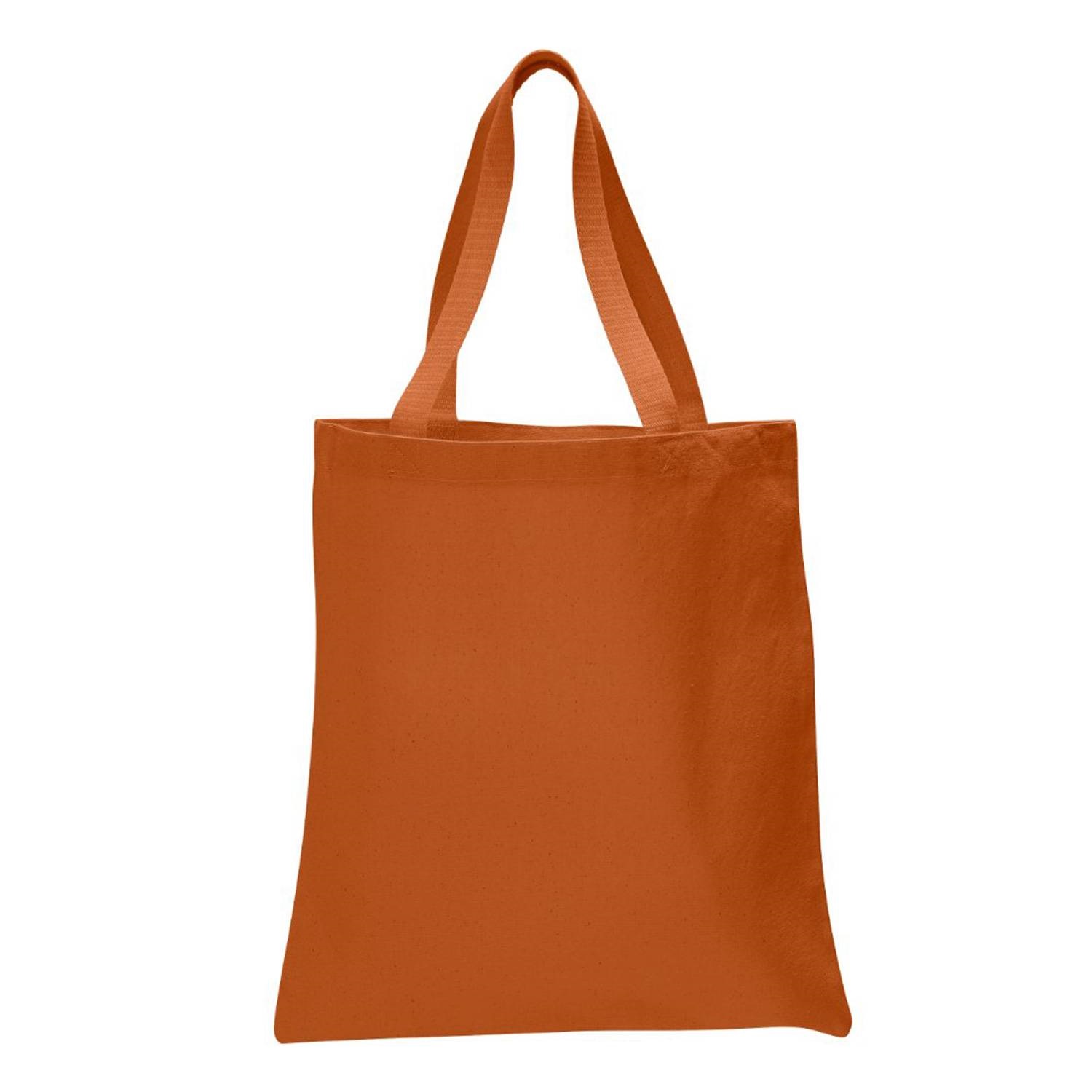 12 oz. Cotton Canvas Tote Bag with Web Handles 16
