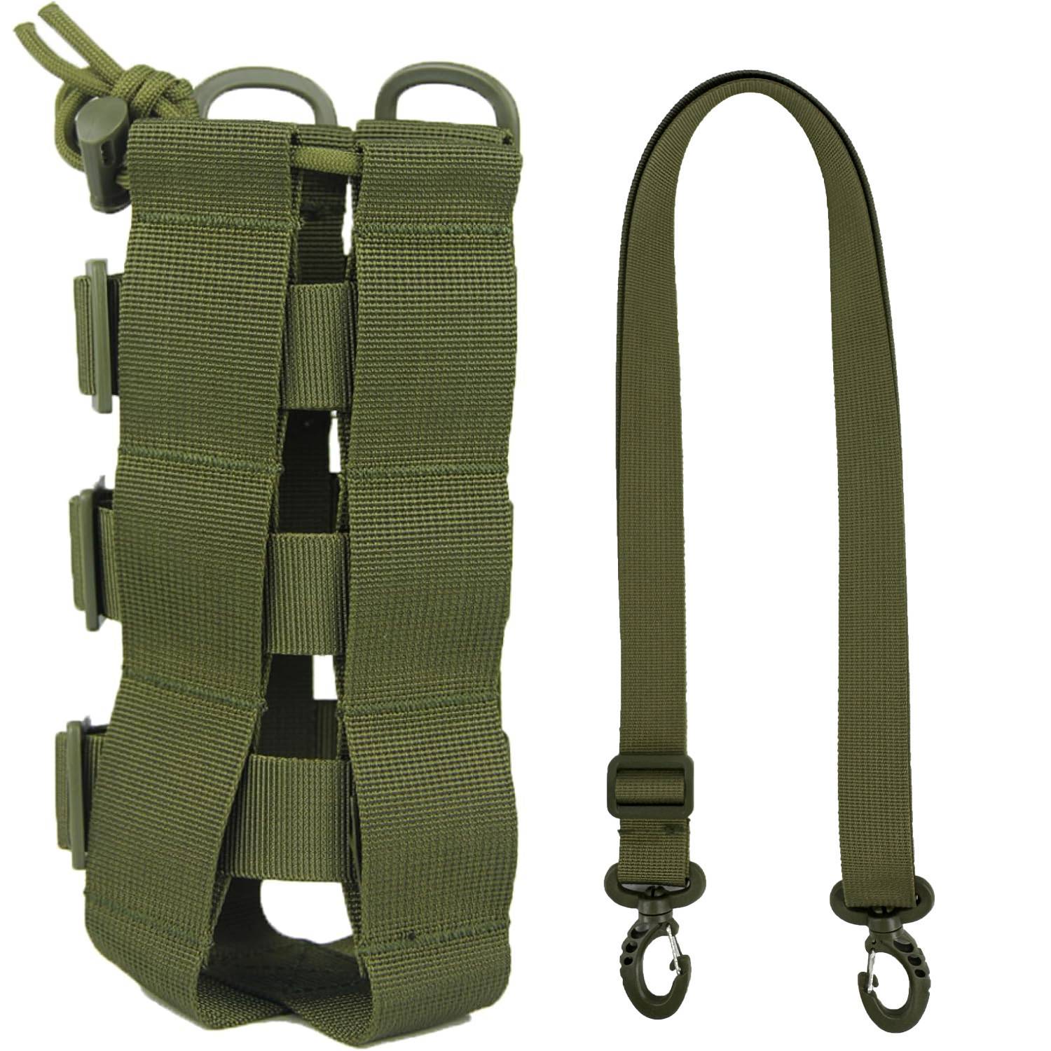 Adjustable Tactical Water Bottle Holder w/ Strap 8