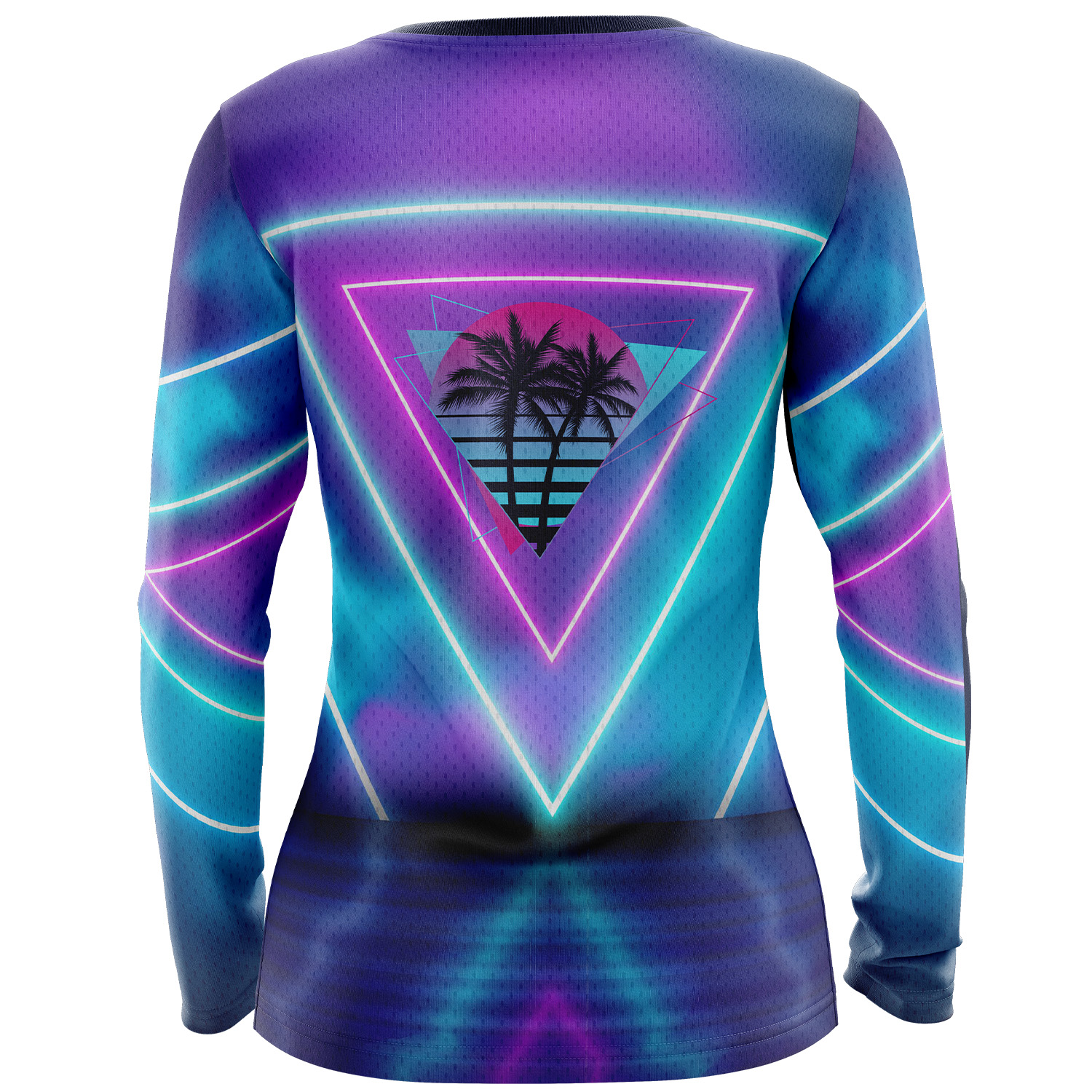 Women's 160 GSM Birdseye mesh Sublimation Long Sleeve T-shirt 1