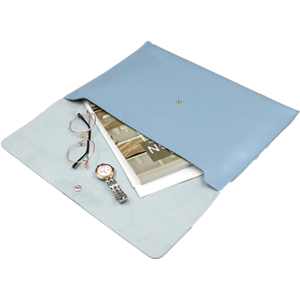 Classic Button Closure Document Bag 3
