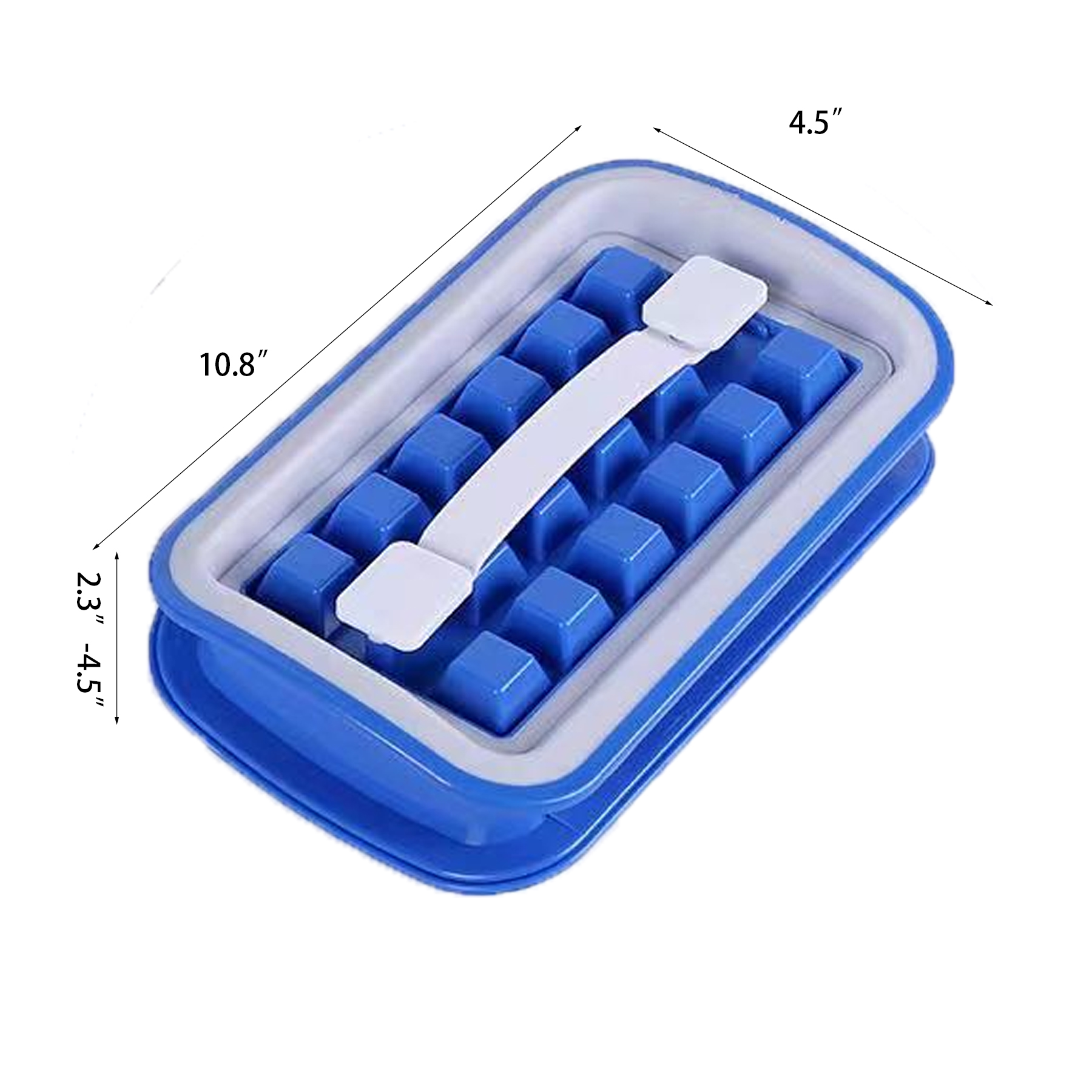 Foldable Ice Cube Tray 2