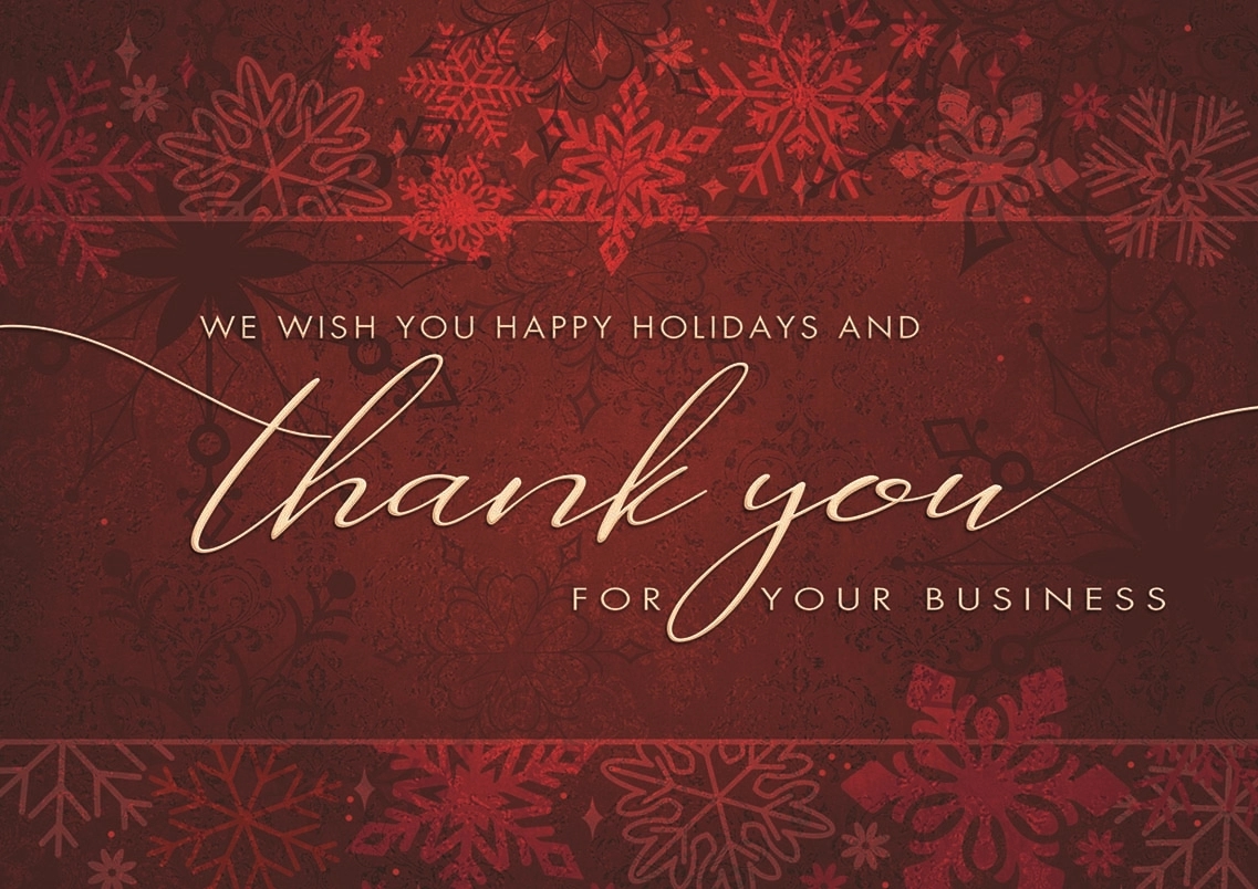 Deep Thanks Holiday Cards 1