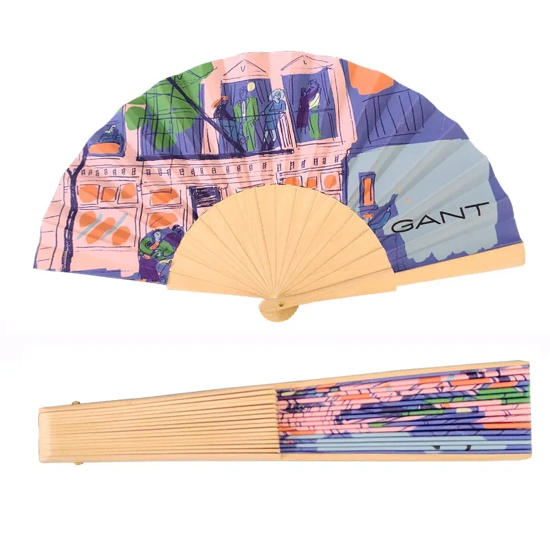 FABRIC FOLDING FAN 10