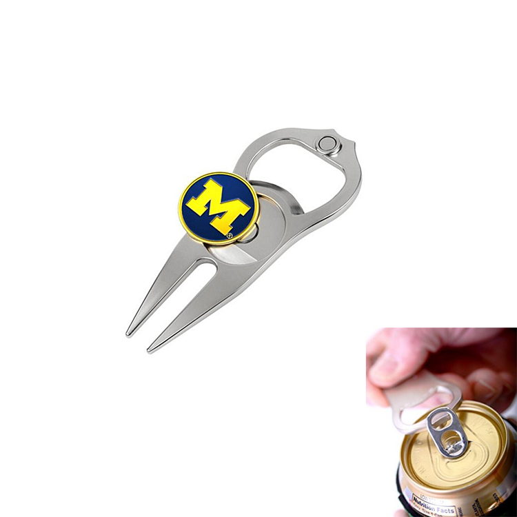 Bottle Opener Golf Pitch Fork With Ball Marker 2