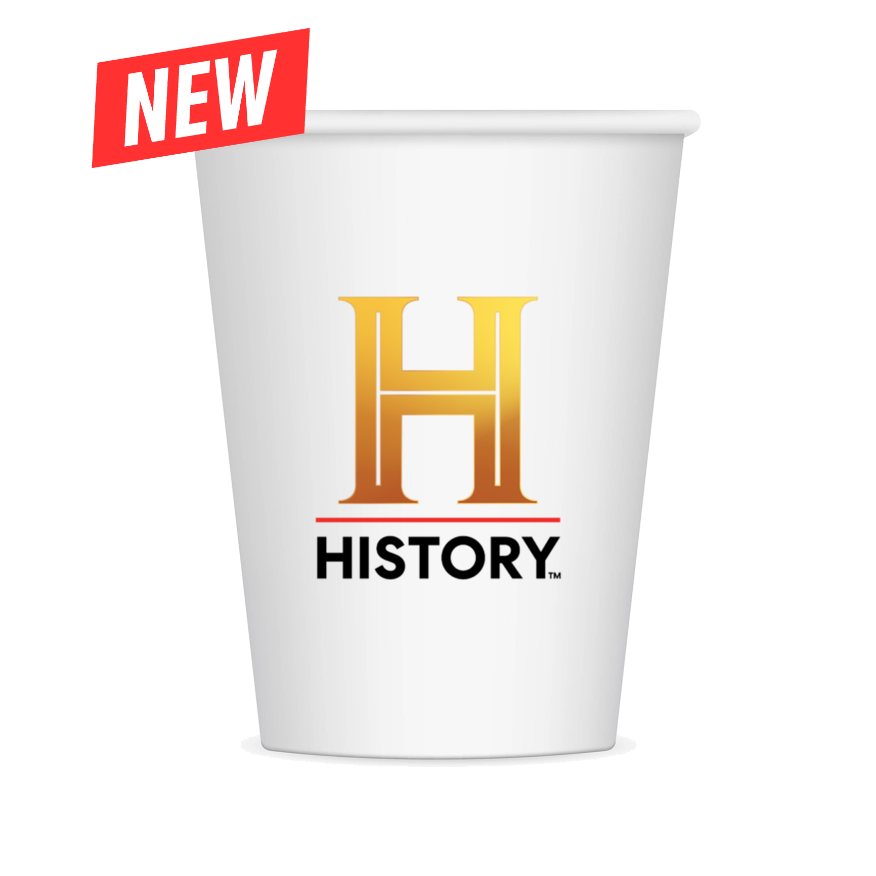 8 Oz. White Paper Cup, Digital