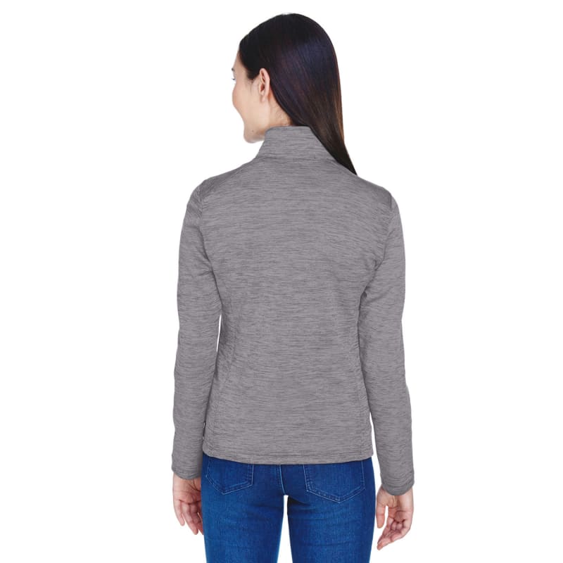 Devon & Jones Ladies' Newbury Mélange Fleece Quarter-Zip 3