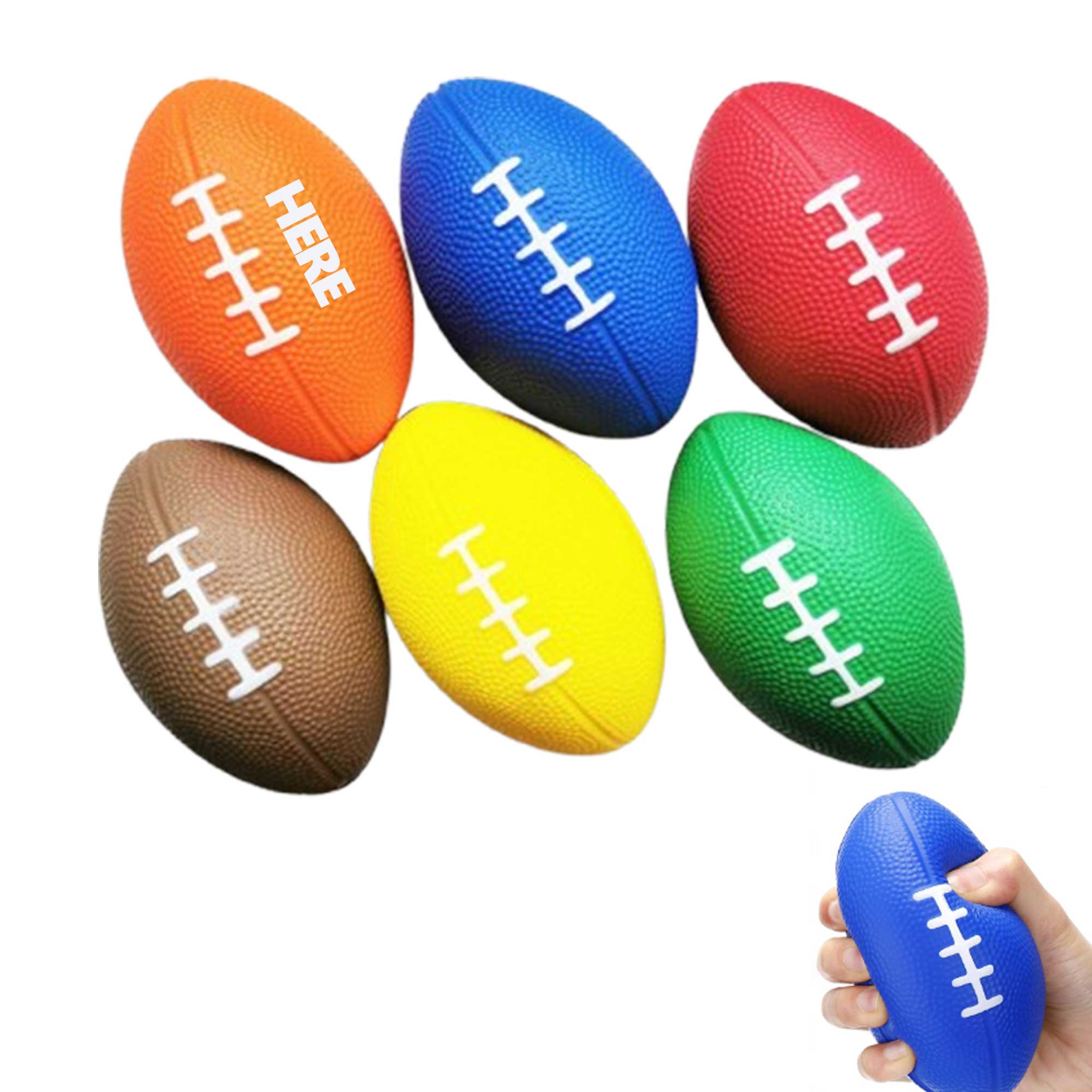 Mini Foam Footballs 1