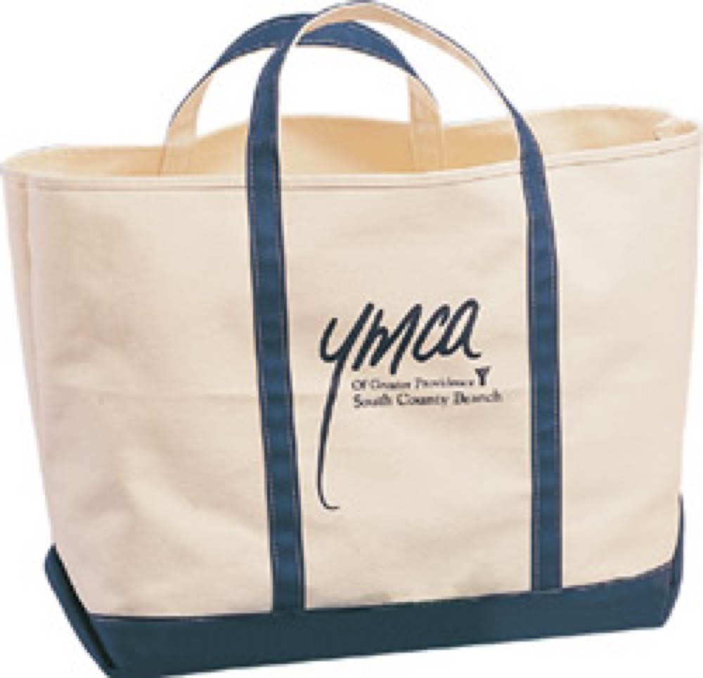 18 Oz. Natural Canvas Boat Tote Bag 2