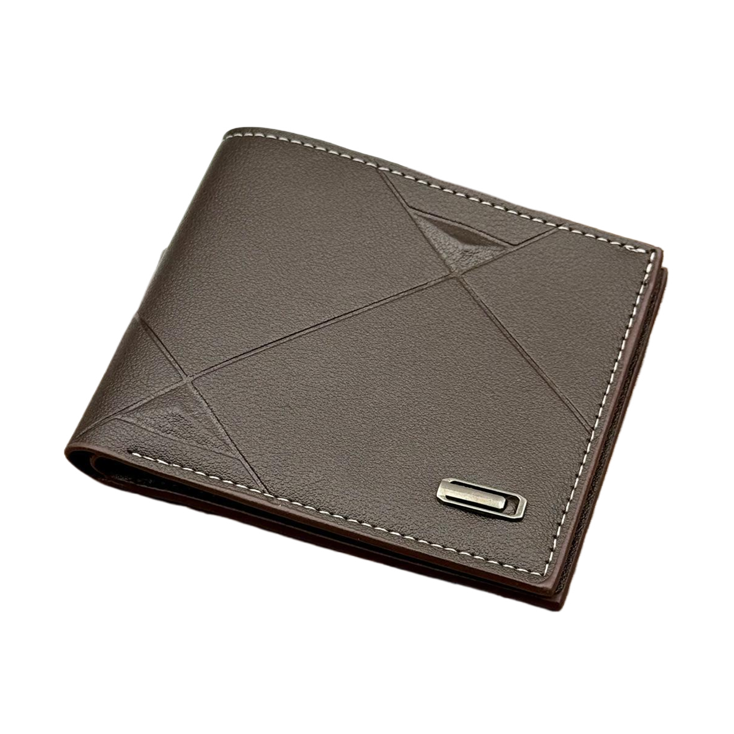 Large Capacity Ultra Thin PU Bifold Wallet 8