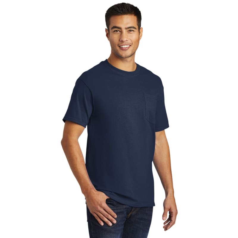 Port & Company - Tall Essential Pocket Tee. 67