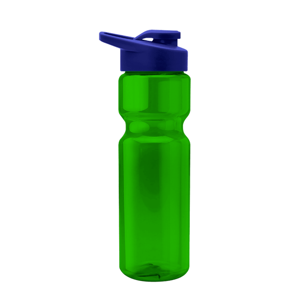 Blazer 28oz Transparent Bike Bottle w/Drink-thru Lid 2753