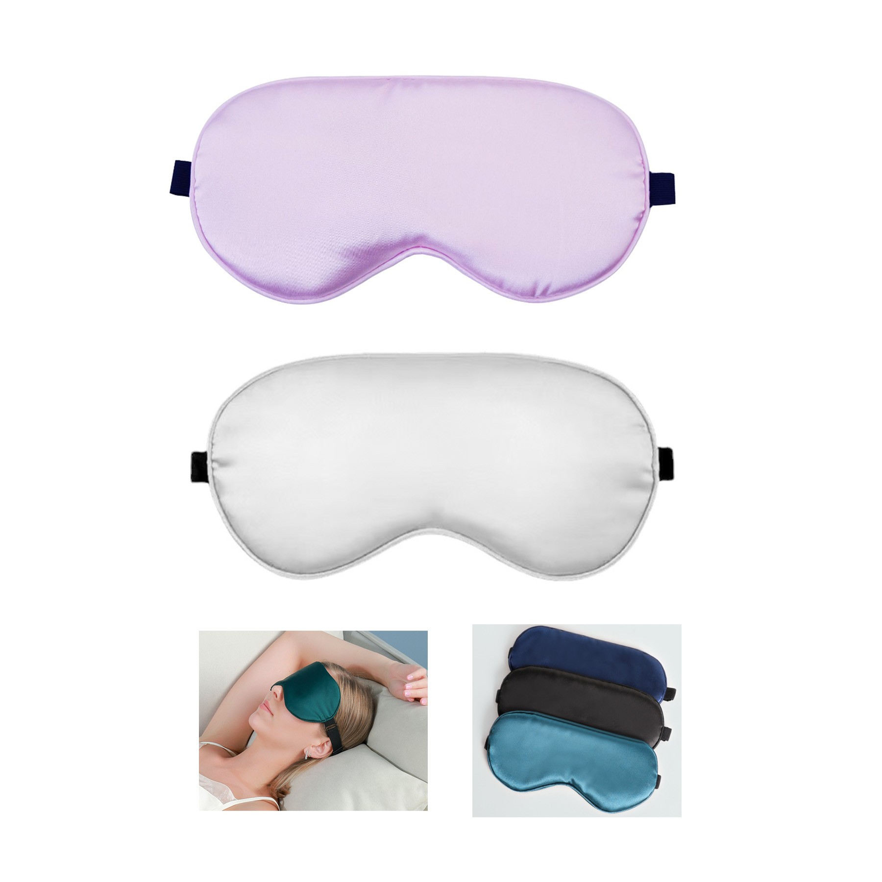Silk Satin Sleep Eye Mask 2