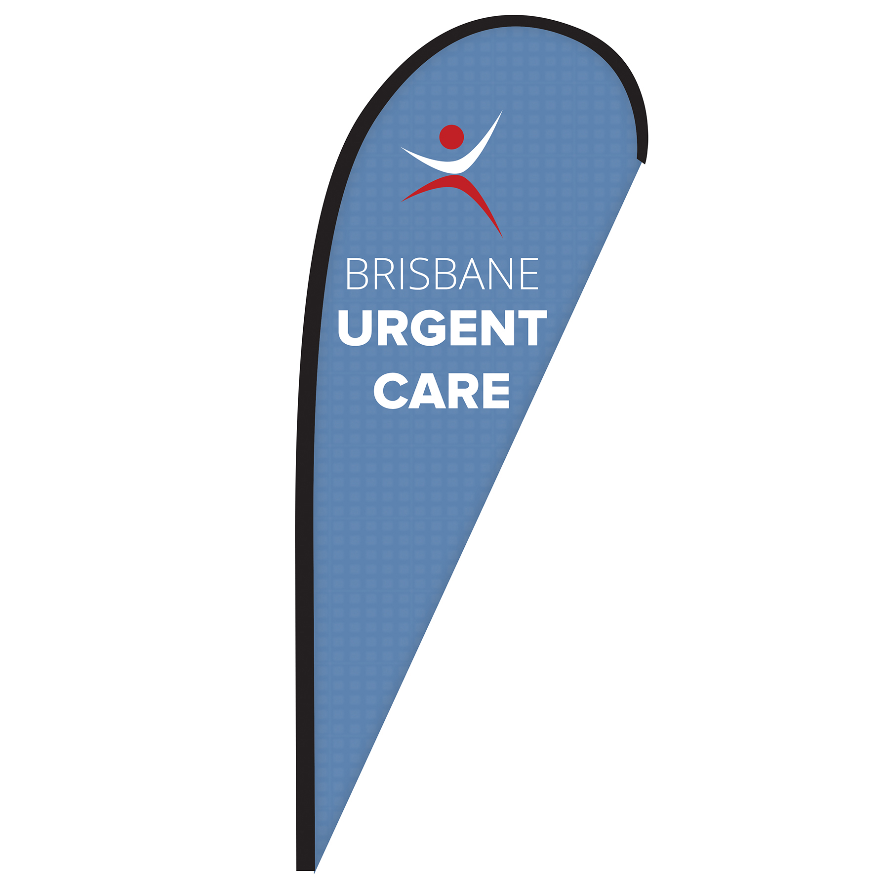 8' Double Sided Custom Portable Teardrop Banners 9