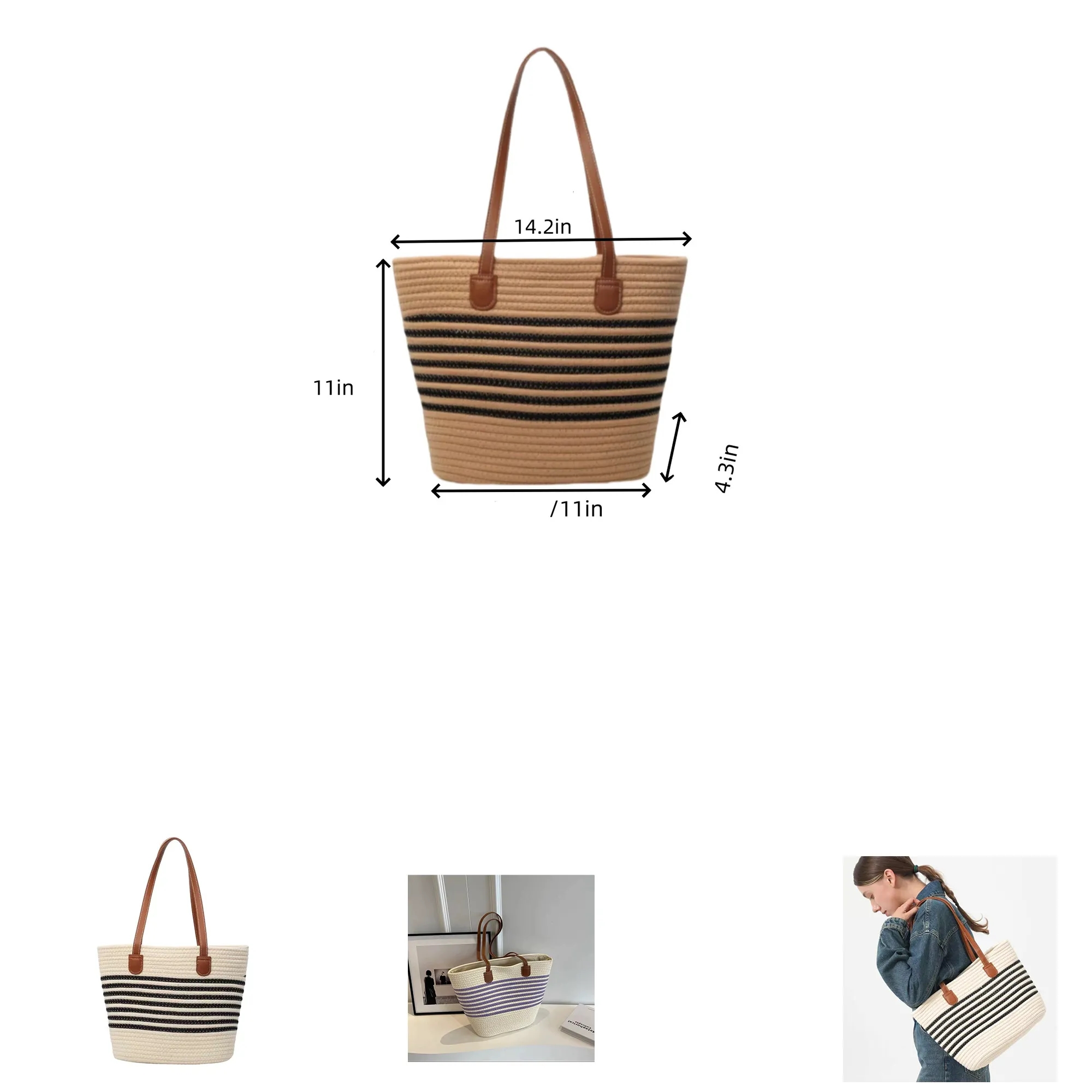 Handwoven Tote Bag