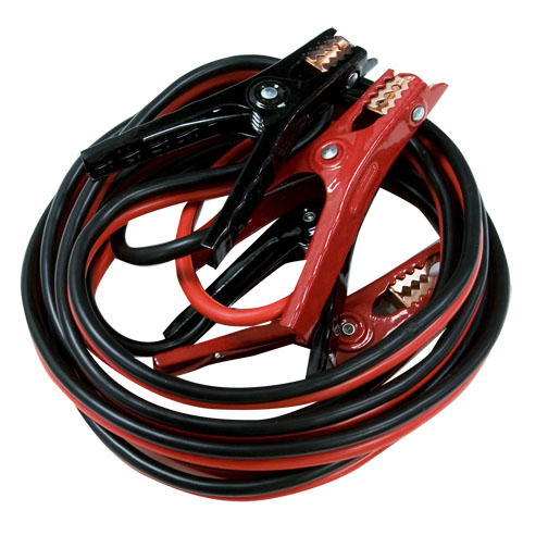 6 Gauge Booster Cables w/ Instruction (16') 2