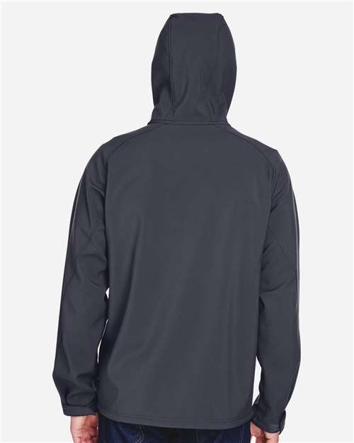 Men's Prospect Two-Layer Fleece Bonded Soft Shell Hooded Jacket - 88166 9