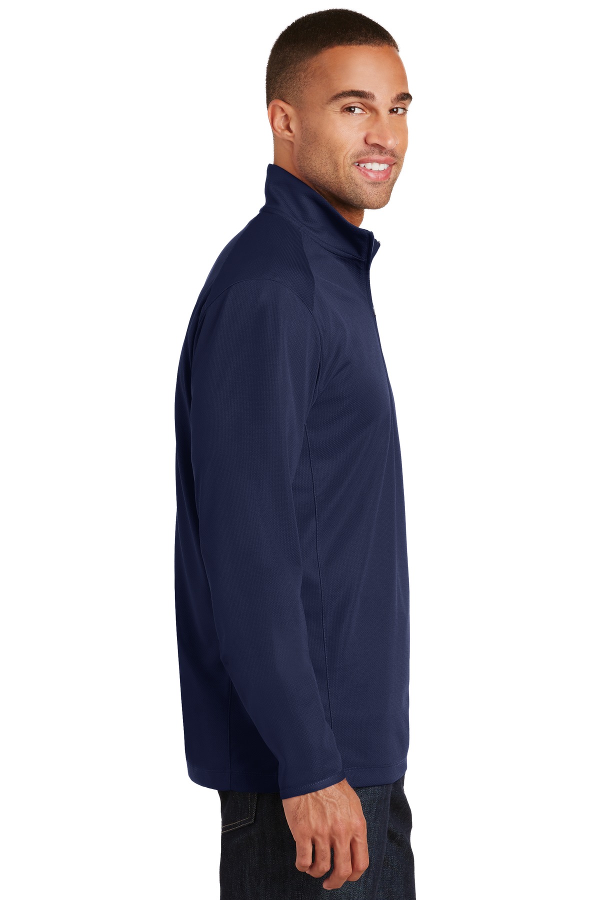 Port Authority® Pinpoint Mesh 1/2-Zip 30