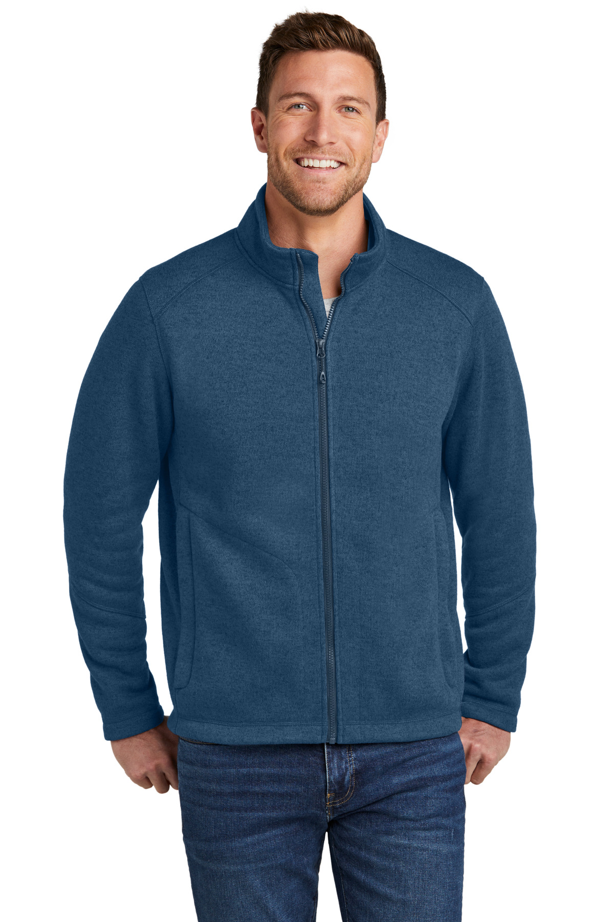 Port Authority® Arc Sweater Fleece Jacket 15