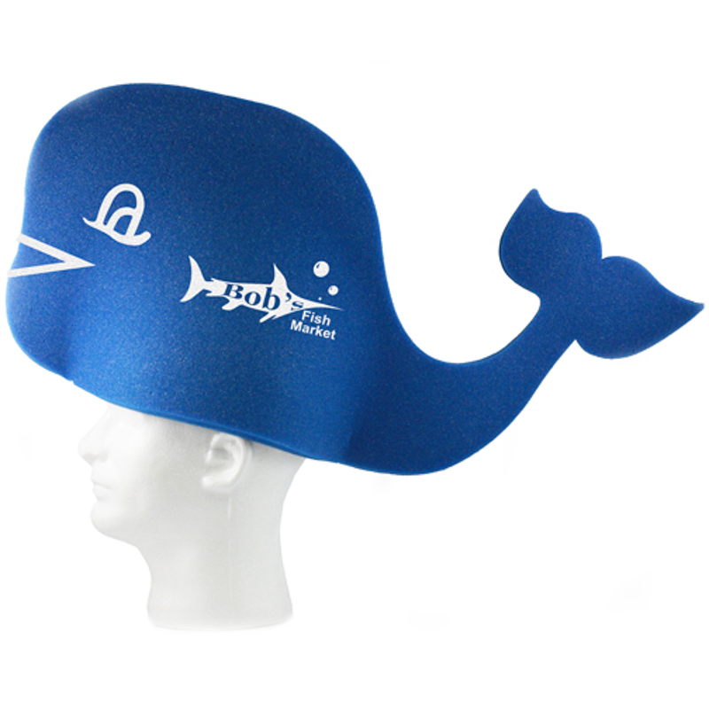 Foam Whale Hat 6