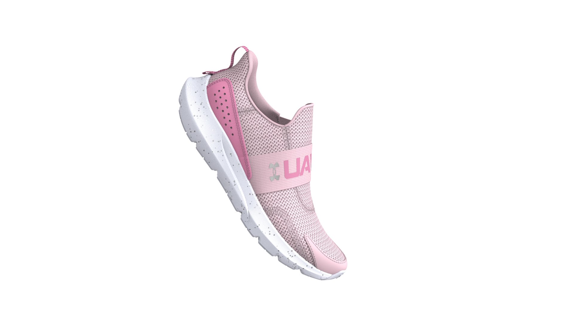 Girls' Pre-School UA Surge 3 Slip MST Running Shoes 3