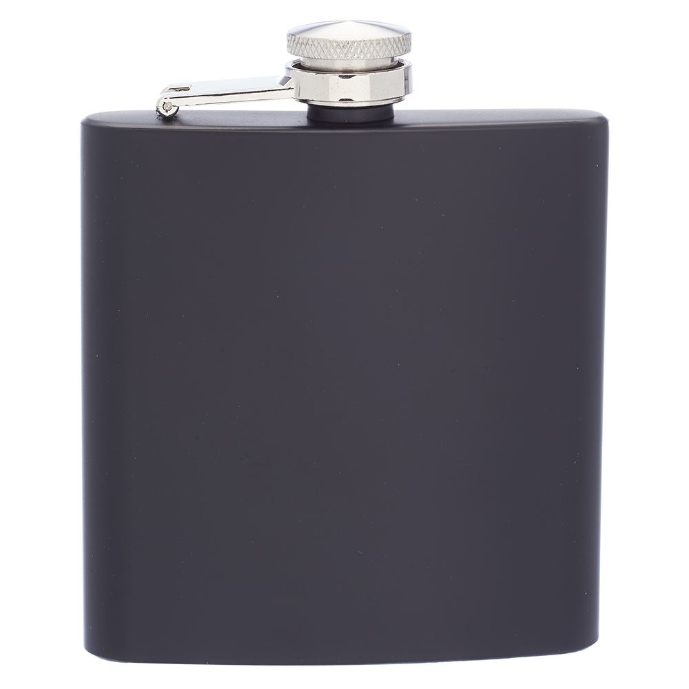 6 oz. Murano Stainless Steel Hip Flasks 6