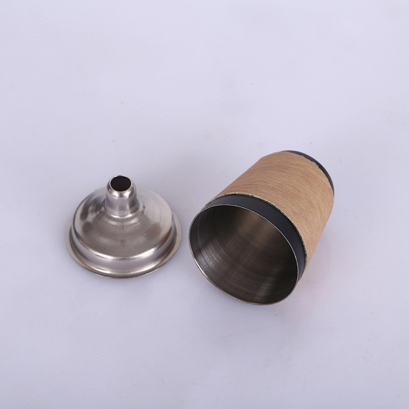 6 oz Stainless Steel Liquor Flask Gift Set 9
