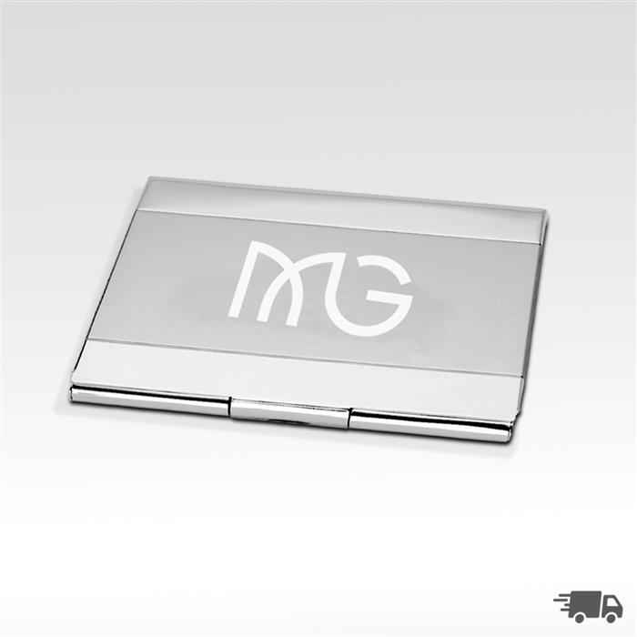 Silver Business Card Case 4