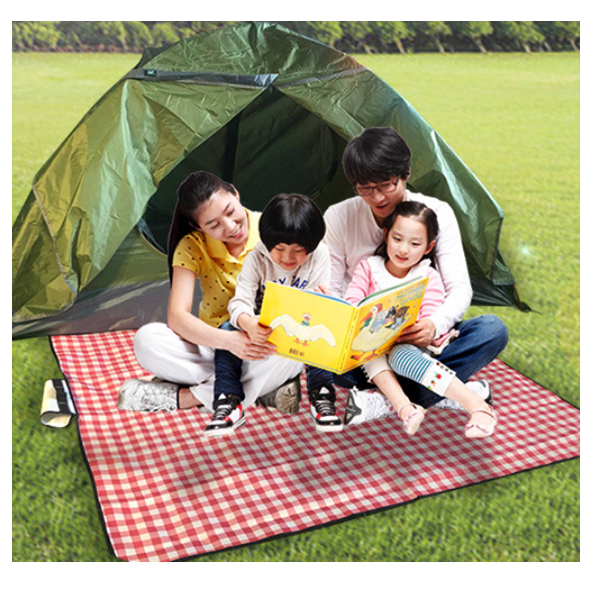 Portable Outdoor Picnic Blanket Camping Mat 3