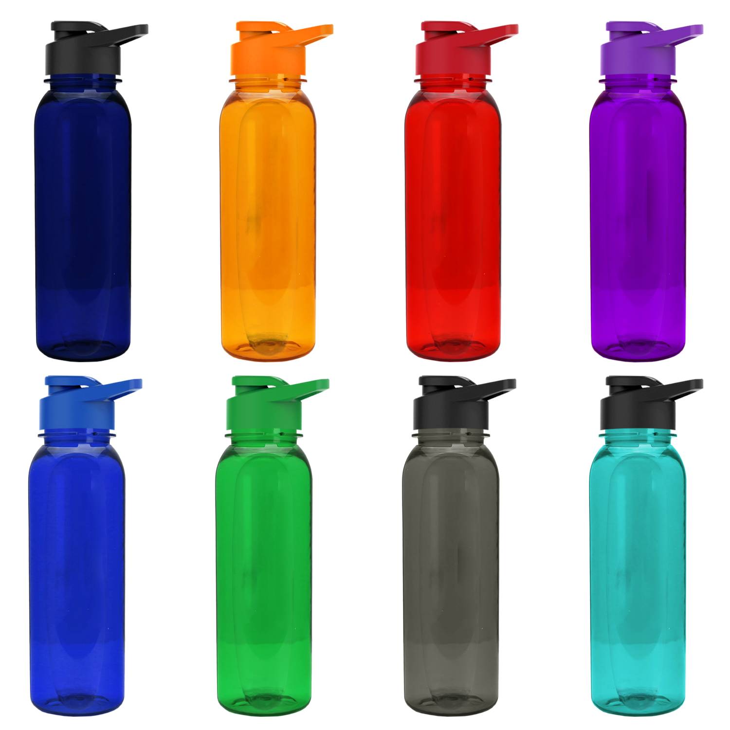 Tritan Sports Bottle with Sipper Lid, 24oz. 2