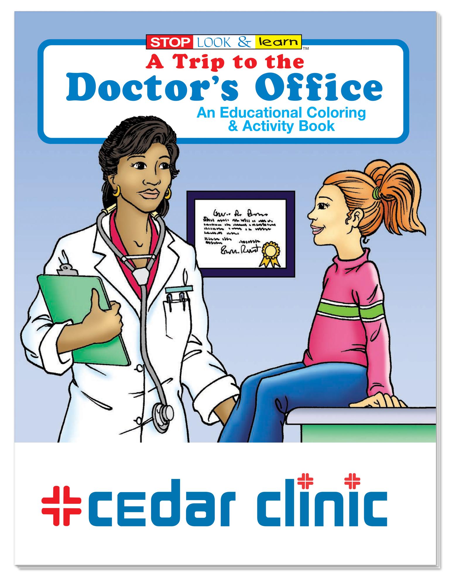 Coloring Book: A Trip to the Doctor's Office