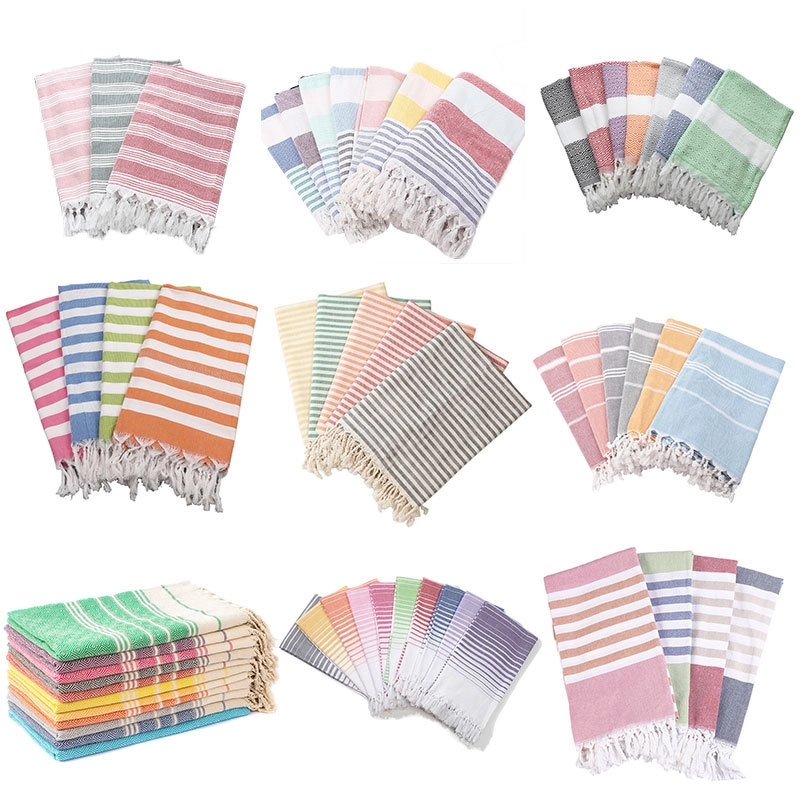Turkish Beach Towel w/ fringes 5