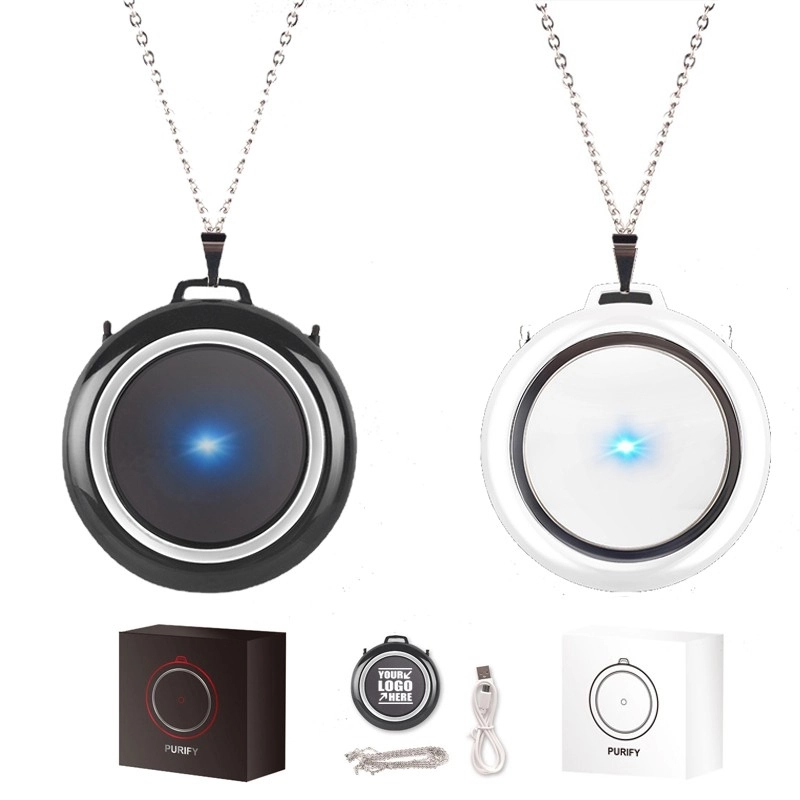 Portable Mini Anion Necklace Air Purifier 4