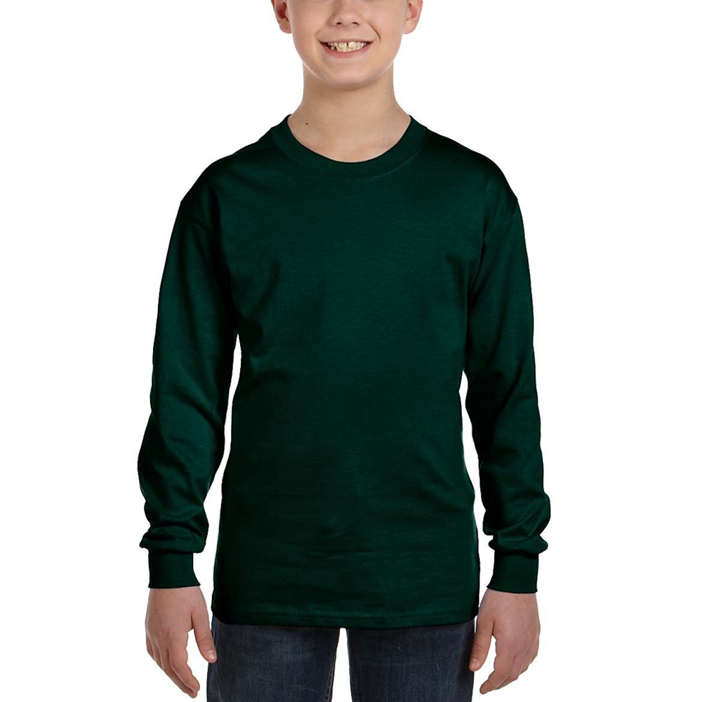 Gildan Heavy Cotton Youth Long Sleeve T-Shirt 15