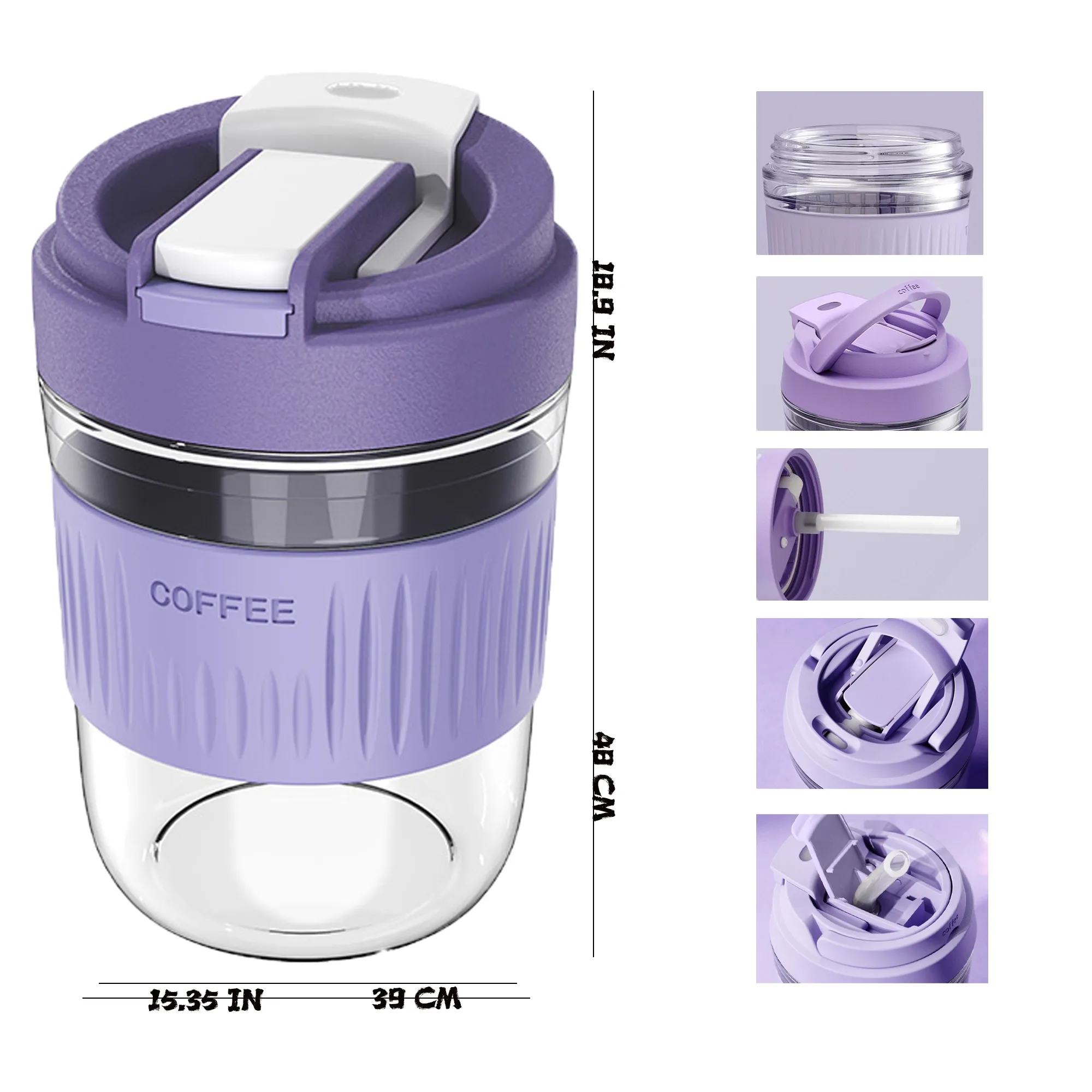 Straw coffee cups 3