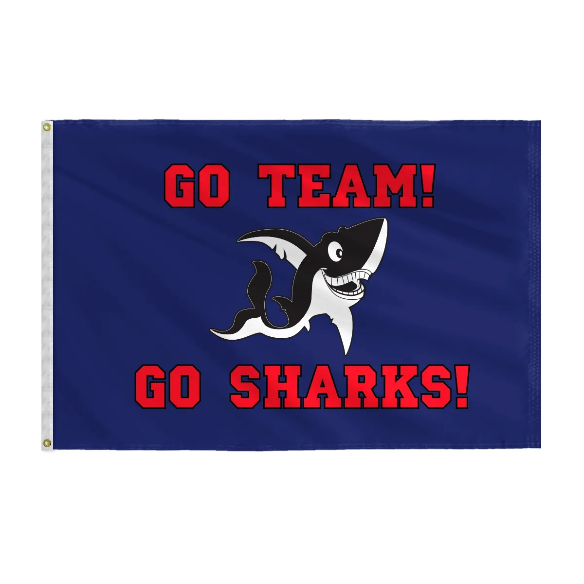 Shark Mascot Flags 2
