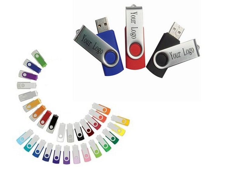 swivel usb flash drive-1 GB 2