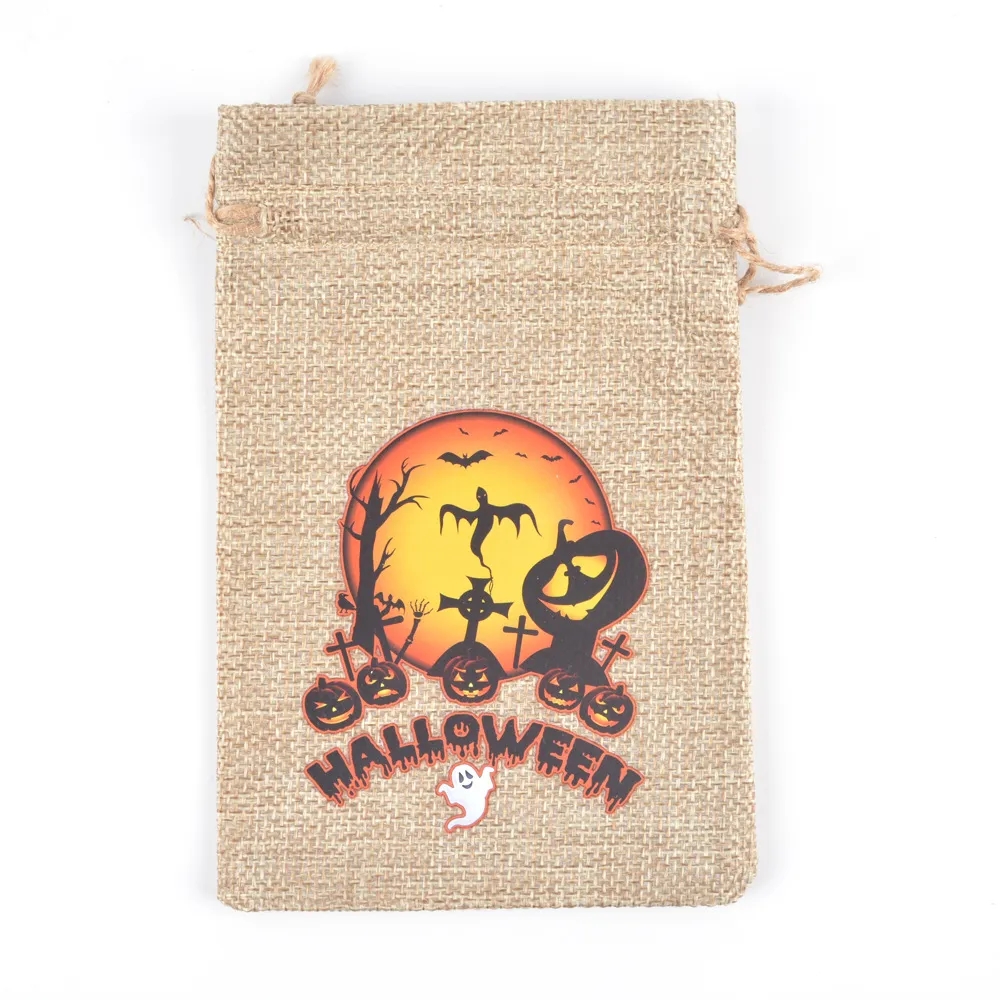 Burlap Drawstring Bag 3.94x5.91x1.18 Inch Compact Size 7