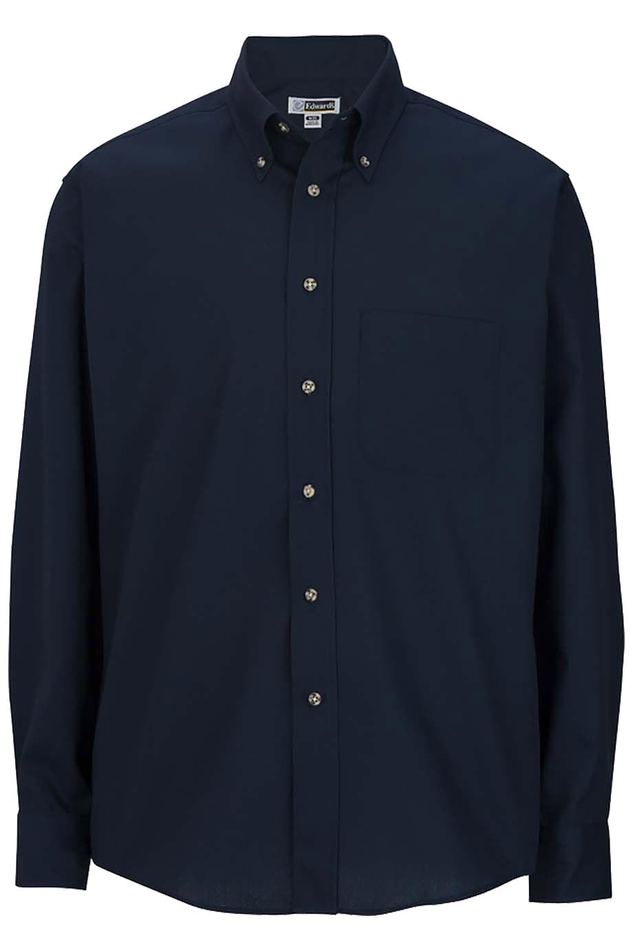 Easy Care Poplin Long Sleeve Mens Shirt