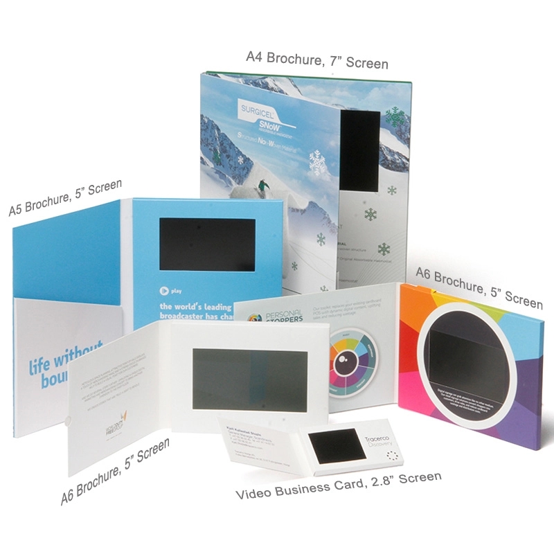 A5 Video Brochure w/ 7" Screen (A5 = 8.3" x 5.8") 4