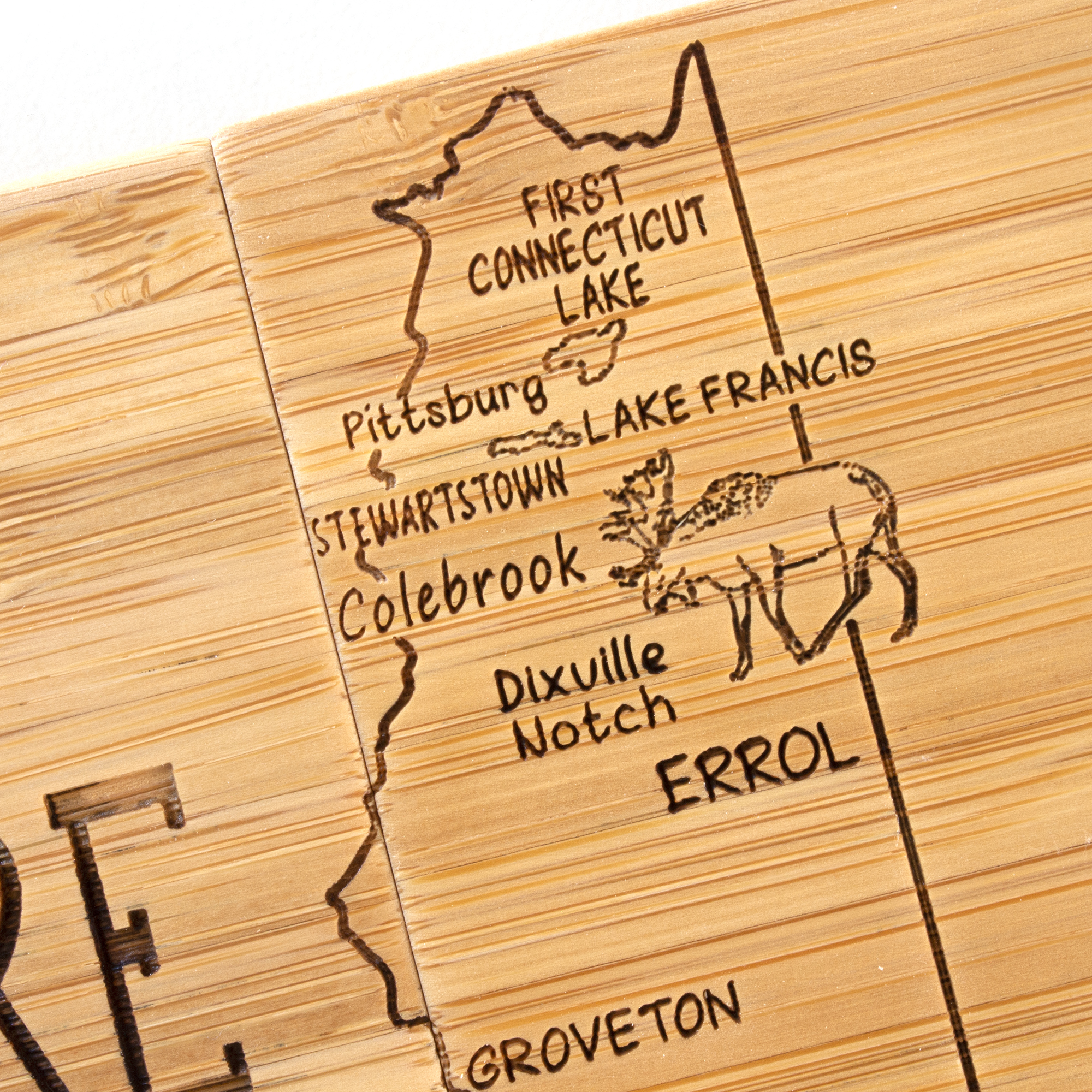 New Hampshire Puzzle Coaster Set 6