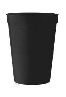12 oz. Offset Print Smooth Plastic Stadium Cup 3
