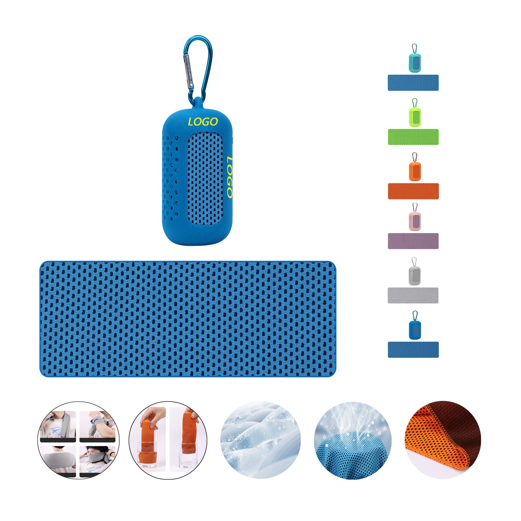 Fitness Sweat Absorption Ice Cooling Quick Drying Towels