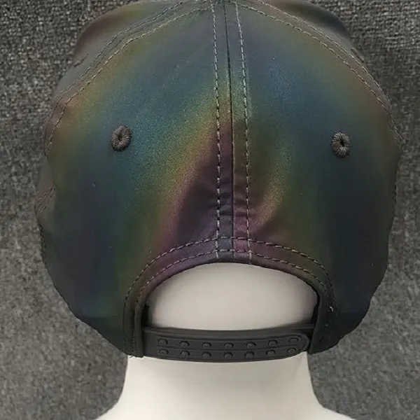 Rainbow reflective cap 3